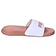 PUMA Unisex Popcat 20 Slide Sandal, White-Deeva Peach, 46 EU