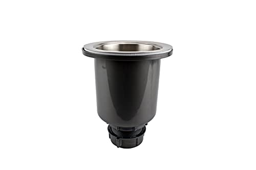 Colador de fregadero profundo de cocina Keeney K1435 acero inoxidable miniatura 5