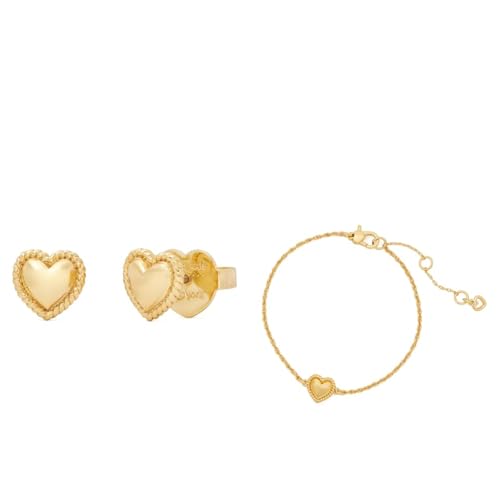 Kate Spade Golden Hour parure boucles bracelet doré cadeau