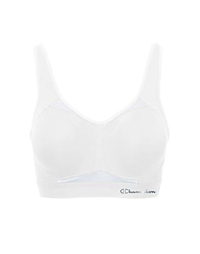Champion womens Motion Control Underwire Sports Bra,White,38DD