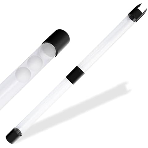 Golf Ball Retriever Golf Ball Picker Tube Holds About 25 Balls, Detachable Ball Collector Perfect Golf Ball Accessories for Men & Women Cover