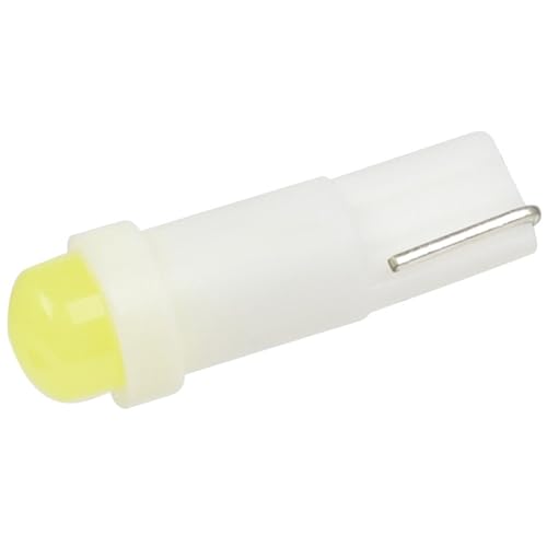 LBRST 10 x T5 White Instrument Lights 10 x T5 74 73 2721 Twist Lock Socket 12V/24V-20MA-18LM