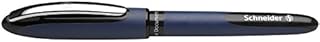 Schneider One Business Rollerball Pen, 0.6 mm line Width and Ultra-Smooth tip, Made in Germany, 1 Blister Card Black