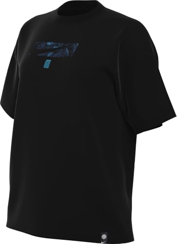 T-Shirt Inter Milan Nike Football pour Femme - Maillot Supporter Noir et Bleu