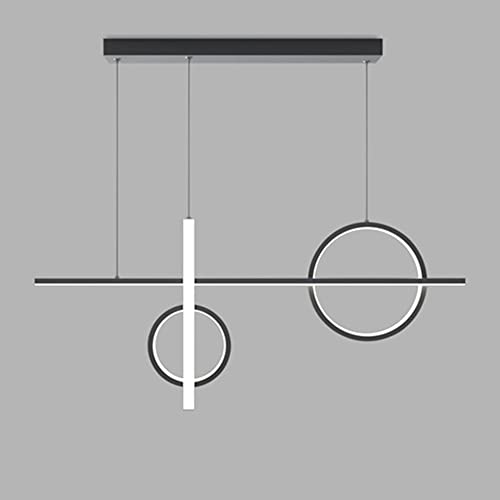 Suspension en métal ultra-mince avec abat-jour acrylique pour un éclairage homogène