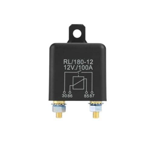 Relais de démarreur 12V 100A à 4 broches pour voiture et camion