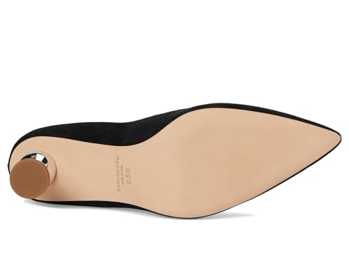 kate spade new york Women's Charmer Pumps, Black/Silver, 6.53