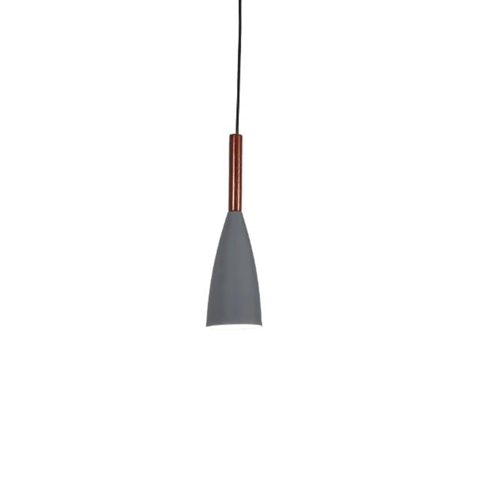KXEcoLife Modern Black Metal Pendant Light Fixture - European Dome Ceiling Chandelier for Central Bar Lighting Customizable Illumination Fast Food Restaurants