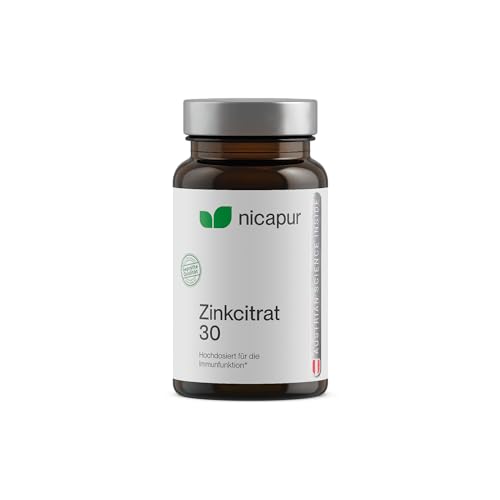 NICApur Zinkcitrat 30 Immunschutz-Element Kapseln 60 St. Kapseln