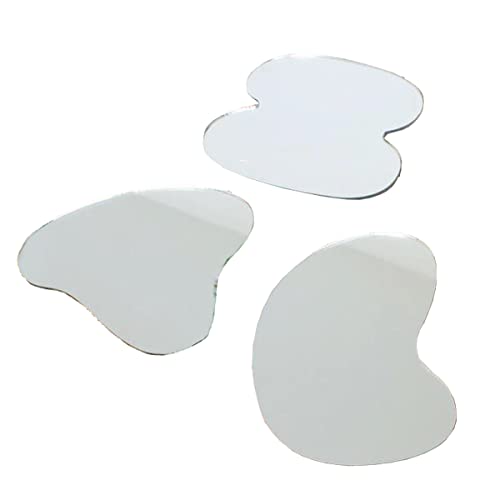 Mollensiuer Geometric Acrylic Photo Props Mirror Set