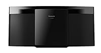 Panasonic 2.0 Channel 20W Slim Stylish Compact Micro Hi-Fi System with Bluetooth (SC-HC200GN-K)