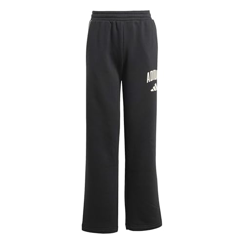 adidas Unisex Kids Seasonals Collegiate Typography Pant, Black/Off White, 13-14 Years