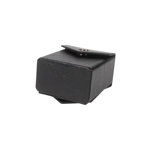 Yu'Gi Deck Box Replica, 60 Size, Hard Shell, Faux Leather, Belt Loop, Compatible with Yu-Gi-Oh!, Magic: The Gathering, Pokemon TCG, Cardfight!! Vanguard