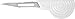 Excelta - 175-11 - Scalpel - Disposable with #11 Blade - Straight -Three Star - SS, 0.5" Height, 0.001" Wide, 1.2" Length