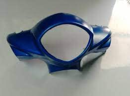 TAWAR ENTREPRISE Front Visor for Fascino BS-4 (Matt Blue)-image-19