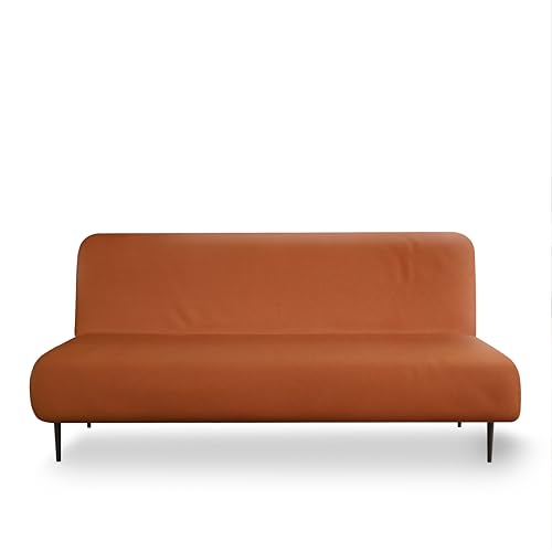 LANE LINEN Armless Futon Cover - Easy Stretchable Futon Covers Full Size, Soft Elastic Textured...
