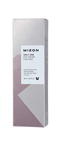 Image of MIZON ONLY ONE EYE CREAM FOR FACE, Anti-Aging Eye Cream to Reduce Wrinkles and Dark Circles, Light Texture, for Fine Lines and Under Eye Puffiness 30ML