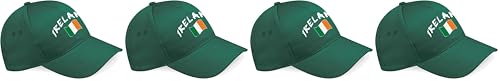 Supportershop Mixte Irlande Casquette De Baseball, Vert, Taille Unique EU