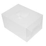 OSALADI Caja De Rifa Multifuncional Transparente Mate 30x30 Cm Material Pp Resistente Para Sorteos, Reuniones y Juegos De Lotería En Oficinas y Eventos Sociales