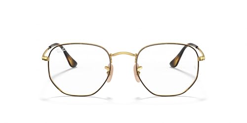 Image of Ray-Ban Unisex Rx6448 Hexagonal Prescription Eyeglass Frames