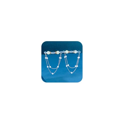 QWALIT Dainty non Piercing Nipple Jewelry Fake Nipple Rings Adjustable Elastic Nooses Silicone Ball Cute Pearl non-Piercing Faux Body Jewelry for Women Comfortable Valentine's Day