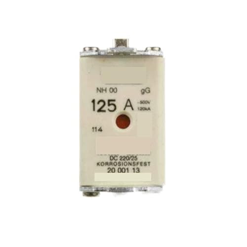 Fusible NH00 125A 160A protégeant les moteurs contre la surcharge