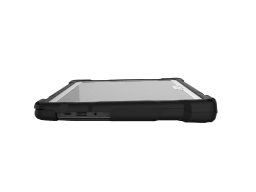 Funda personalizada Gumdrop DropTech para Lenovo Chromebook 100e Gen 5 (Clamshell) - Protección resistente a caídas, con textura antideslizante en los laterales y etiquetado de activos integrado - Negro miniatura 6