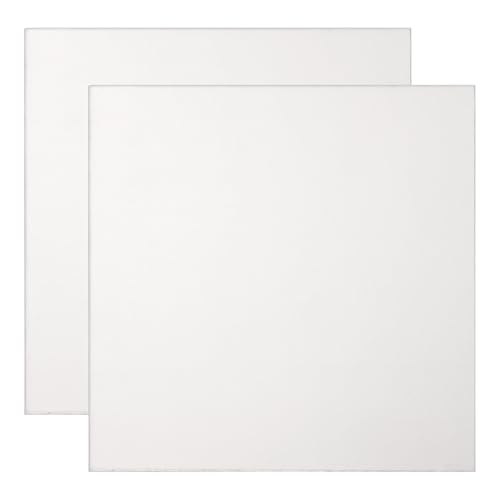 QUARKZMAN 2 Stk Reine TA1 Titanplatte 100x100x0 3mm Korrosionsbeständige Titanbleche Für Chemische Verarbeitung Marine Teile Industriemaschinen Metallverarbeitung Handwerk