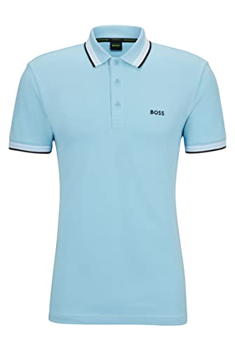 Image of BOSS Mens Paddy Short Sleeve Polo Shirt