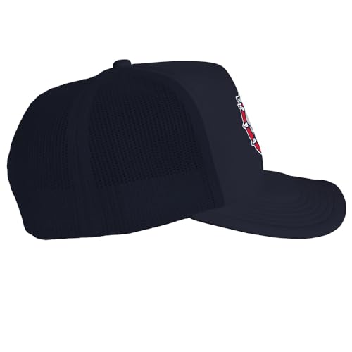 Gorra Snapback Trucker con logo universitario unisex miniatura 3