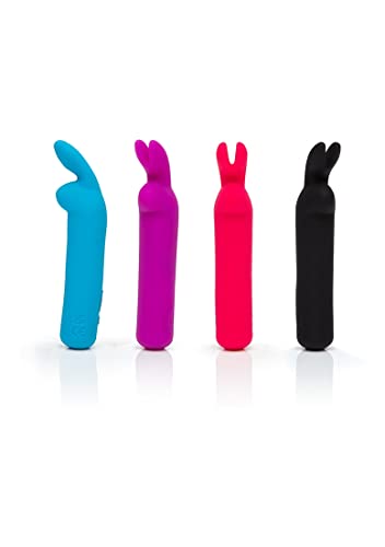Balas vibradoras recargables Happy Rabbit impermeables con doce unidades para estimulación
