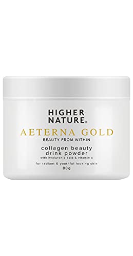 Higher Nature Aeterna Gold Collagen Drink Powder - 80gms