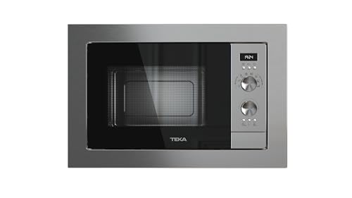 TEKA Microondas Integrable con 3 Menús de Acceso Directo, Control Táctil, Capacidad 20 L, Acero Inoxidable, Modelo MS 6200 BIH