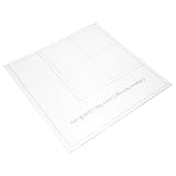 COHEALI Regla De Colcha Cuadrada Funda Nordica Llave Inglesa Mesa Bolígrafo El Cortar Cuerpo Estera Plegable Mini Cable Métrico Cortadores Exterior Ayuda Para Acolchar Acrílico