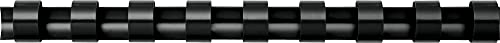 Image of Fellowes 1 /4-Inch Plastic Binding Combs, Teacher Must-Haves School Supplies, 20-Sheet Capacity, 100-Pack, Black (52366)