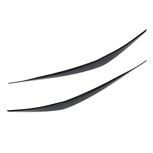 Sourcil de phare noir brillant pour la personnalisation esthétique automobile de Série 1 F21