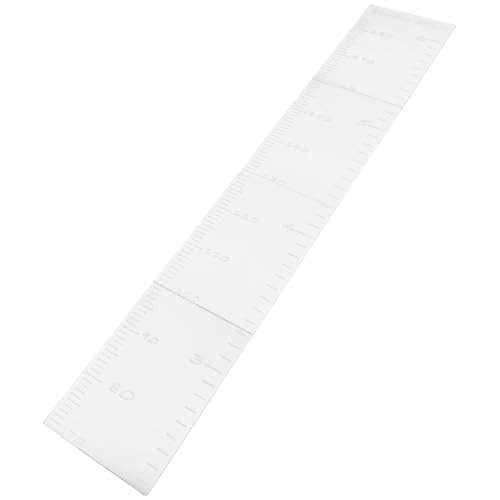 Autocollant de mesure de hauteur en acrylique argenté chic pour sublimer la chambre d'enfant