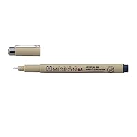 Sakura, Penna ad Inchiostro Piga icron, in Blister di Carta, Black, 8