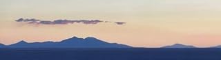Posterazzi Sunset Over The vast Salt Flat of The Salar de Uyuni Potosi Department Bolivia Poster Print, (36 x 12), Varies