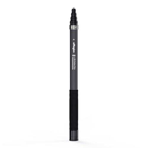 CHADWICK 自撮り棒 3m アクションカメラ用 カーボンファイバー 46-300cm伸縮可能 軽量260g 5段階調整 GoPro/Osmo/Pocket 3/Insta360対応 Vlog 旅行 アウトドア