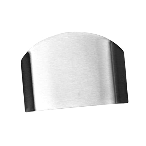 Colcolo Protège-Doigts Protège-Mains Outil de Tranche de Cuisine en Acier Inoxydable Robuste, Durable Professionnel réutilisable pour la Maison, Gadgets, Deux Doigts Cover