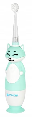 Oromed Schallzahnbürste für Kinder 0-3 Jahre ORO-KIDS BLUE, Zahnbürste mit Weichen Borsten, 16.000 Pulsierende Bewegungen, IPX7, Blau – Bild 6