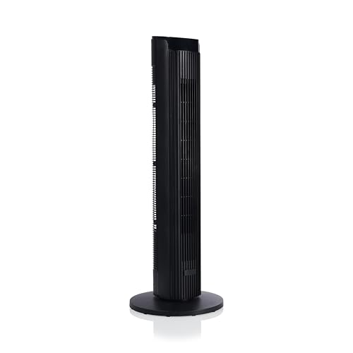 Princess Ventilador de torre Diseño elegante - 40 W - Potente, Silencioso, Bajo consumo - Altura: 91,5 cm - Oscilante - 4 modos - 12 velocidades - 352370