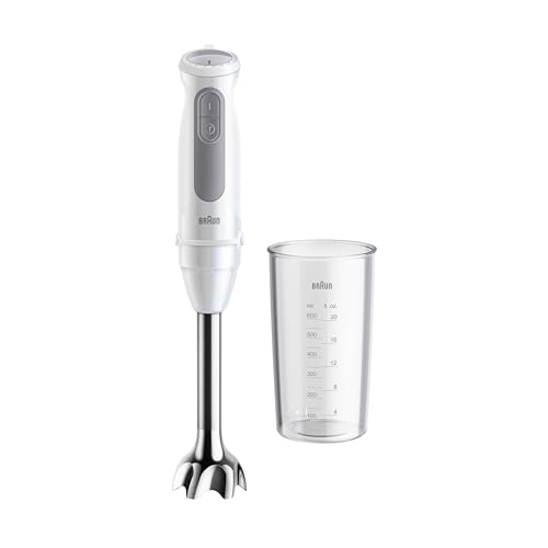 Braun MultiQuick 5 MQ 50001 M, Batidora de Mano con Tecnología PowerBell Plus, Minipimer 21...