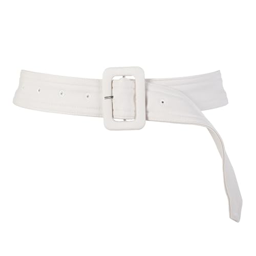 Women Wide Waist Belt Waistband Outerwear for Coat Windbreaker Multicolored Winter Coat Waist Belt with Buckle