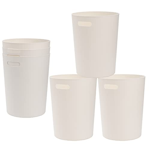 Lyellfe LY-TRASHCAN-ROUND-W6P 6 Pack Small Trash Can, 1.5 Gallon Round Plastic Wastebasket thumb #7