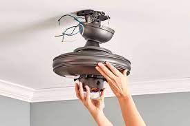 Image of Fan Box Round Shape Mounted Ceiling Fan Box High Durable (FIBRE)