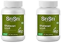 Sri Sri Ayurveda Shatavari 60 Tablets (Pack of 2)