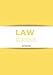 Produktbild LAW SCHOOL NOTEBOOK: LAW SCHOOL NOTEBOOK