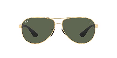 Image of Ray-Ban womens Rb8331m Scuderia Ferrari Collection Aviator Sunglasses